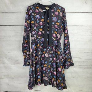 Free Generation Floral Fit & Flare Mini Dress